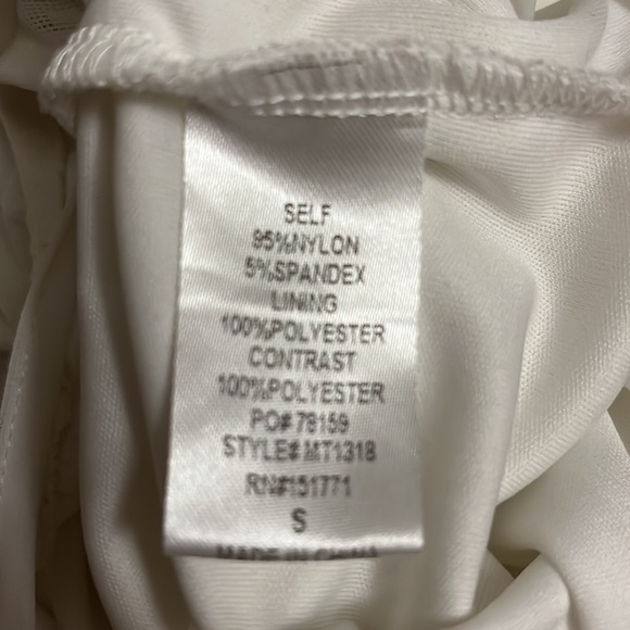 White Tank Top Bodysuit - Picture 7 of 7